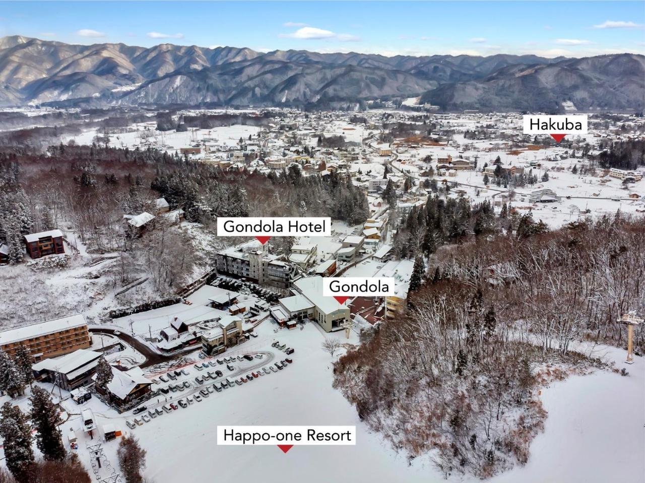 Hakuba Gondola Hotel Exterior foto