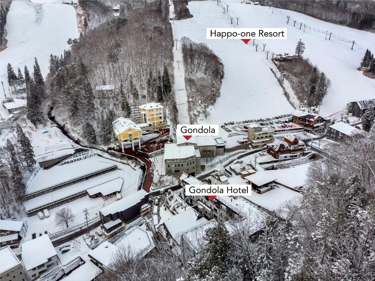 Hakuba Gondola Hotel Exterior foto